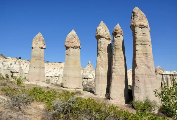 Kapadokya'nın tuhaf tuhaf kayalar