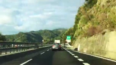 Hiper sukut karayolu Toskana, İtalya 