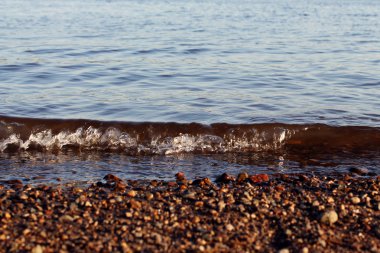 dalga, çakıl taşları, nehir çakıl