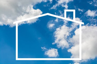 Mavi gökyüzü ve Beyaz Saray