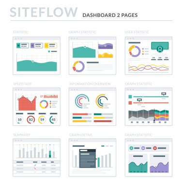 Site Haritası ve Ux tasarım için Web sitesi tel kafes düzenler UI kitleri