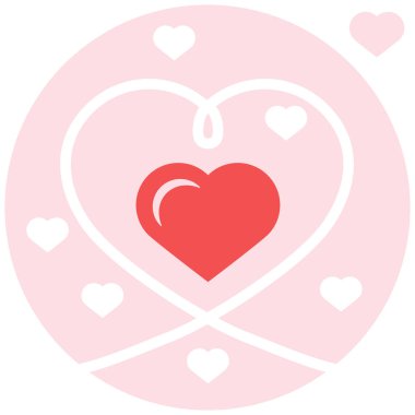 Aşk - Sevgililer günü öğelerden Infographic simgesi ayarla.