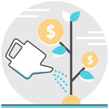 Yatırım - Finansal Yönetim öğelerden Infographic simgesi ayarla.