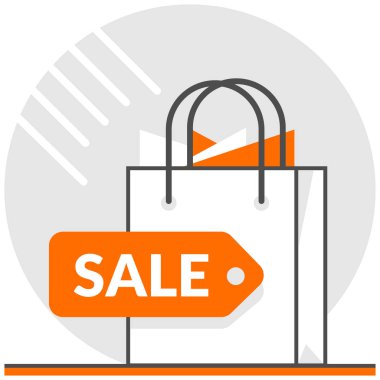 Satılık ürünler - Infographic simgesi öğeleri E-ticaret kümesinden.