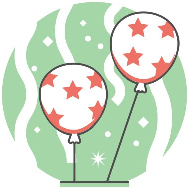 Yeni yıl partisi - Noel ve yeni yıl Set üzerinden Infographic simgesi öğeleri.