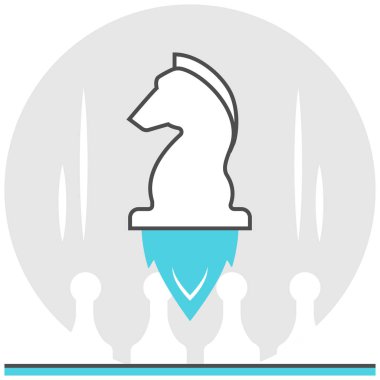 Rekabet stratejisi - Infographic simgesi öğeleri avantaj set.