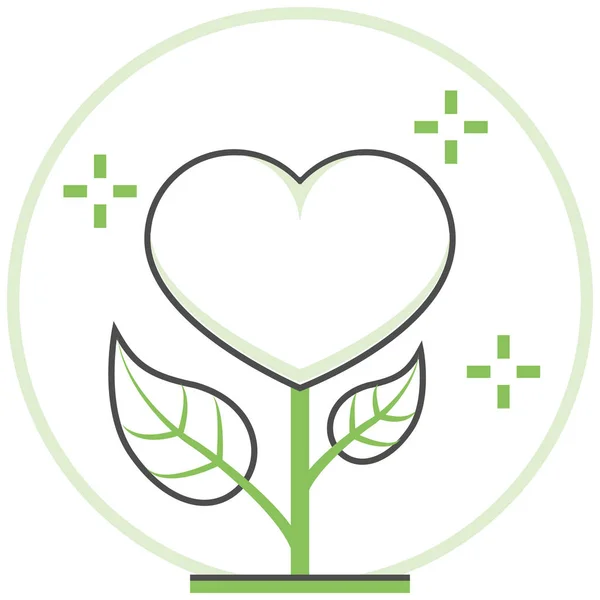 Eco Friendly - Elementos de iconos infográficos de la naturaleza y la ecología . — Vector de stock