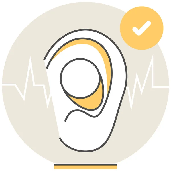 Gratis öronproppar - Infographic ikonen element från Hostel tjänster inställd. — Stock vektor