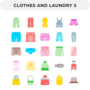 Ui için Düz Simgeler Paketi. Web tasarımı ve web sitesi uygulaması için piksel mükemmel vektör simgesi.