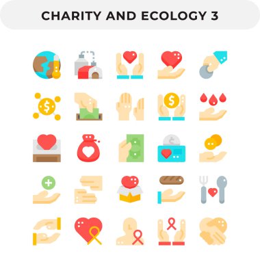 Ui için Düz Simgeler Paketi. Web tasarımı ve web sitesi uygulaması için piksel mükemmel vektör simgesi.