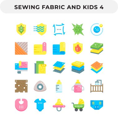 Ui için Düz Simgeler Paketi. Web tasarımı ve web sitesi uygulaması için piksel mükemmel vektör simgesi.