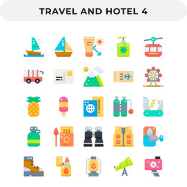 Ui için Düz Simgeler Paketi. Web tasarımı ve web sitesi uygulaması için piksel mükemmel vektör simgesi.