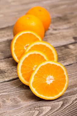 ahşap zemin üzerinde meyve portakal