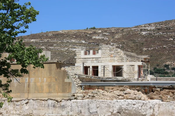 Cnossos, cidade antiga na ilha de Creta — Fotografia de Stock