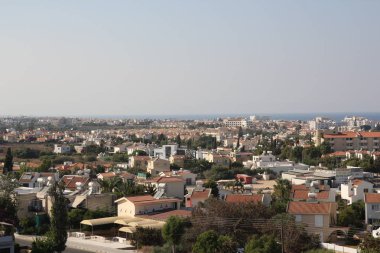 Deniz resort şehir yükseklikten