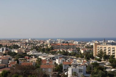 Deniz resort şehir yükseklikten