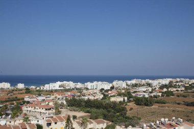Deniz resort şehir yükseklikten