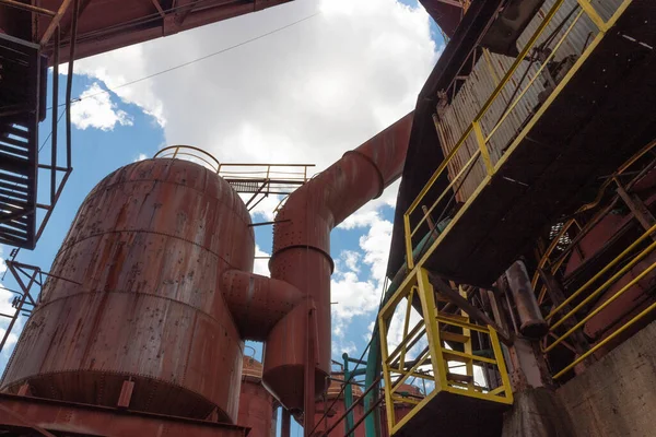 Sloss Furnaces National Historic Landmark Birmingham Alabama Usa Una Variedad — Foto de Stock