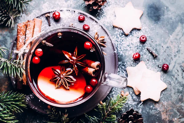 Christmas mulled wine — Stock Photo, Image