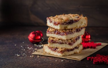 Noel kış kek reçel ile