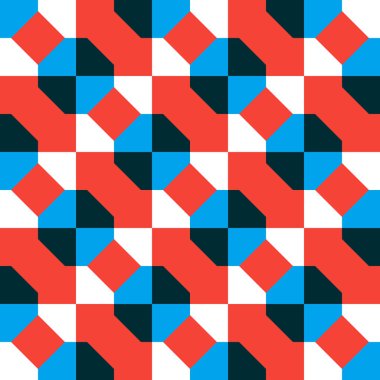 Geometrik süsleme ile Seamless modeli. Arka plan.