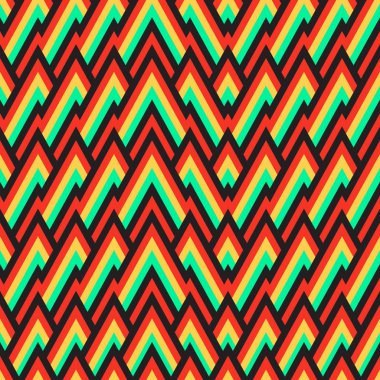 Kabile moda ile Seamless modeli. Arka plan.