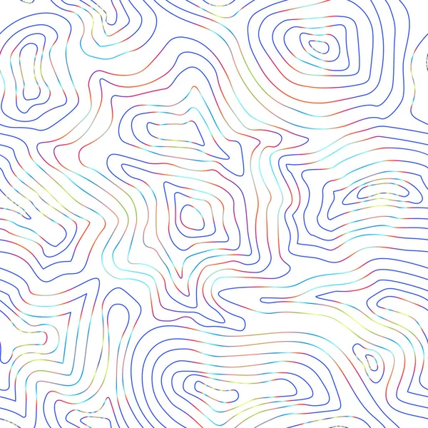 Light topographic topo contour map background, vector illustration — Stock Vector