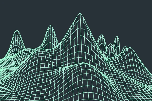 Resumo fundo para a tecnologia de design, programação, informação relacionada à TI-Tecnologia da Informação — Vetor de Stock