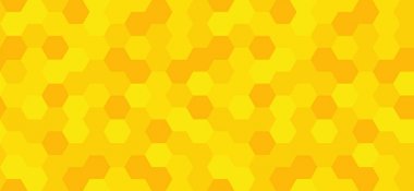 Altıgen desen. Sorunsuz arka plan. Soyut petek arka planda gri renk. Vektör çizim