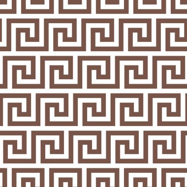 Geometrik çizgi. Yunan antik motif ile soyut seamless modeli