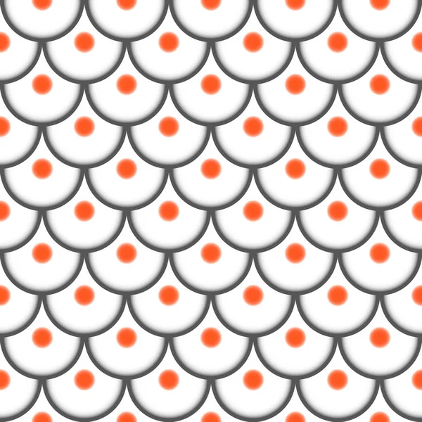 Problemfri mønster med sushi. Abstrakt baggrund. Vektorillustration . – Stock-vektor