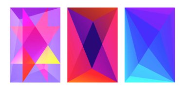 Modern geometrik arka plan. Üçgen zemin