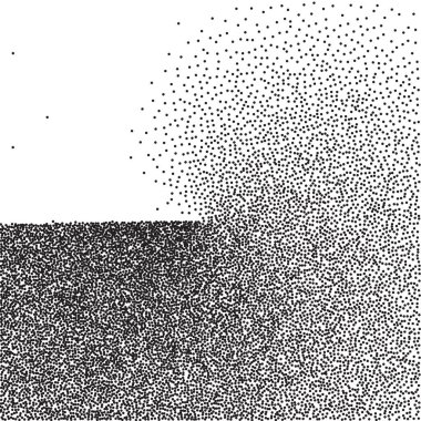 Arka plan gürültü. Küçük daire vektör çizim