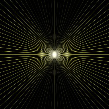 Tünelin sonunda ışık. Vektör çizim. zemin