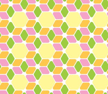 Kesintisiz yüzey deseni. Vektör çizim