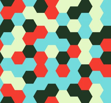 Altıgen seamless modeli