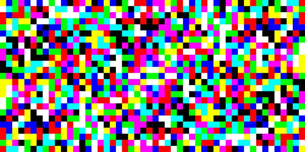 Pixel故障模式。 矢量无缝背景。 抽象的瑕疵纹理设计。 复古几何图解。 游戏壁纸。 简单重复 — 图库矢量图片