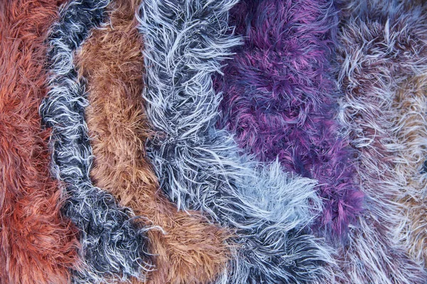 Разноцветной шерстяной пряжи. Текстура, фон — стоковое фото