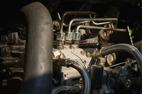 Cylinder Block Internal Combustion Engine Fuel Injection System — Stock Photo, Image