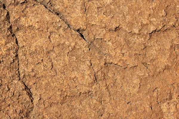 Fragmento Superfície Uma Pedra Feita Granito Com Uma Grande Estrutura — Fotografia de Stock