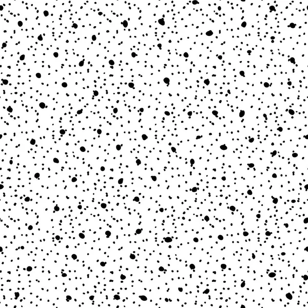 Vzor bezešvé s texturou, polka dot. — Stockový vektor