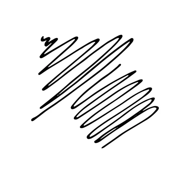 Icône flèche dessinée à la main — Image vectorielle