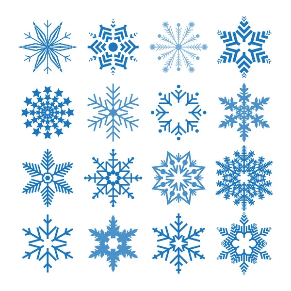 Snowflake simple icon isolated on white background — Stock Vector