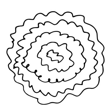 Kalem elle çizilmiş Doodle arka plan