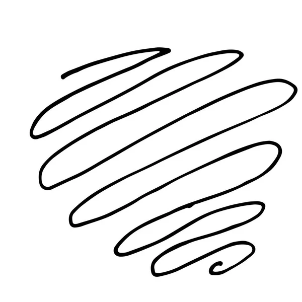 Pencil handritad Doodle bakgrund — Stock vektor