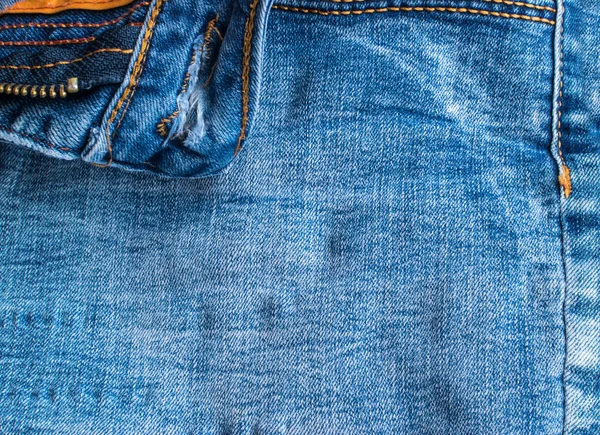 Blue Jeans és textúra öltés — Stock Fotó