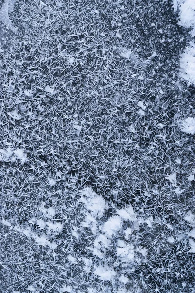 Large Ice Crystals Lit by Sun — Stock Photo, Image