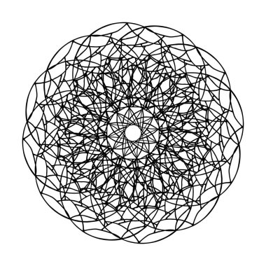 Vektör Guillochlu rozet veya eleman izole sertifika tasarımı için