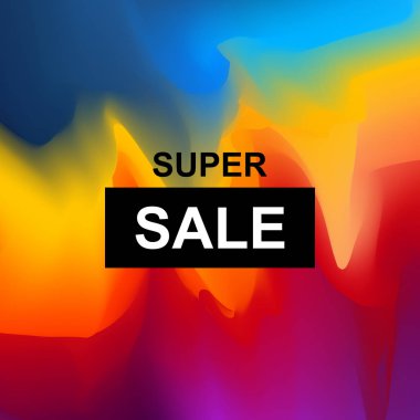 Renkli 3d dalgalı arka plan. Trendy vektör doku tasarımı için