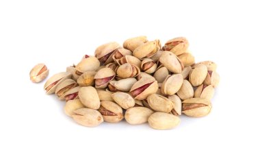 Tuzlu fıstık izole yığını